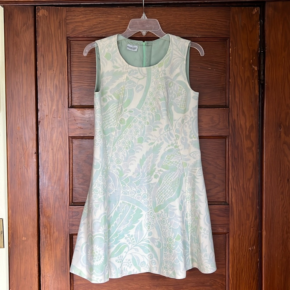 Philosophy Di Alberta Ferretti Wool sleeveless A-line swing dress